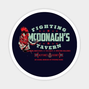 Vintage Fighting McDonagh's Tavern Magnet